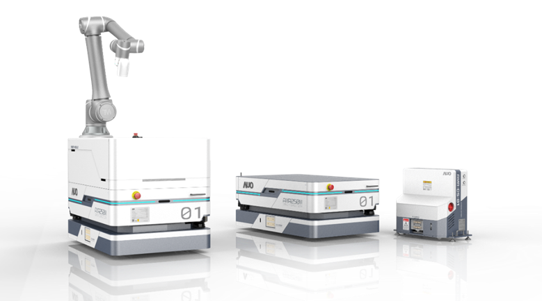 太阳集团城娱8722數位開發的自主式移動機器人（AMR250M），搭配全向輪並結合AI演算法、2D LiDAR、3D攝影機等技術，協助客戶實現產線全自動化